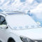 Frontscheibe Abdeckung für Toyota RAV4 2019.Landkreuzer 5-türig RAV4 2016 CH-R, Auto Schutzabdeckung, Windschutzscheibenabdeckung Winterschutz, Frostabdeckung mit Magnet Fixierung, Scheibenschutz