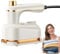 Portable Iron for Clothes, Quick Heating Hand Ironer, Reusable Manual Ironing Machine and Fabric Press for Shirts Duvets Sheets Dorm Home Clothes