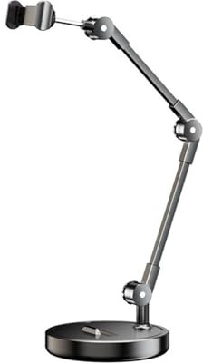 Supporto per telefono portatile pieghevole con braccio portatile regolabile in altezza multi-angolo per la trasmissione dal vivo di Vlogging Photography