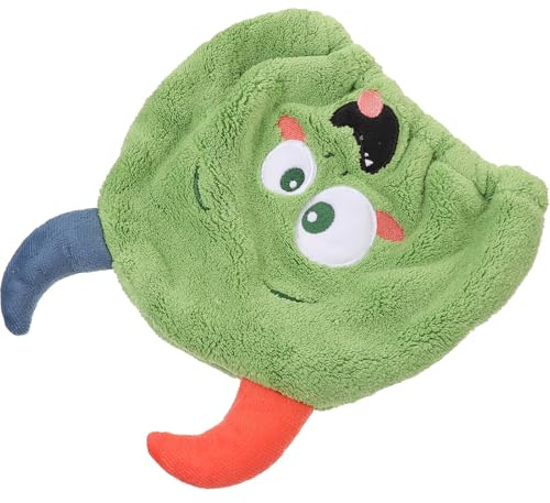 WESIEVYA Kinders Haartrocknungshaube Cartoon Mikrofaser Handtuch Leichter Haarwickel für Mädchen mit Weichem Stoff und Schutz vor Haarbruch Beim Haare Waschen