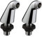 hansgrohe Colonnettes (la paire), chromé, 14920000