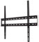 Hama | Soporte TV de Pared para televisores de 46 a 90 (Soporte Pared de TV estándar VESA 800 x 600, Carga máxima 75Kg, Soporte TV Ultra Fino, guía para Cables, Soporte Fijo) Negro
