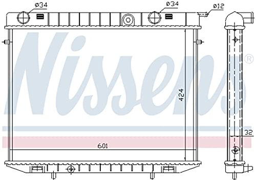 NISSENS 63244 Kühler, Motorkühlung