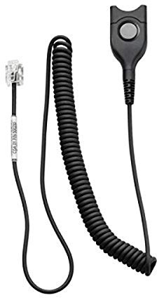 Sennheiser Enterprise Solution EPOS CAVA 31 Adapterkabel - EasyDisconnect auf RJ9, Kompatibel mit Avaya 1600/9600 Serien Deskphones