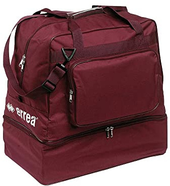 Erreà Basic Media Sporttasche mittelgroß · UNIVERSAL Trainingstasche mit Schuhfach Größe OneSize, Farbe Bordeauxrot