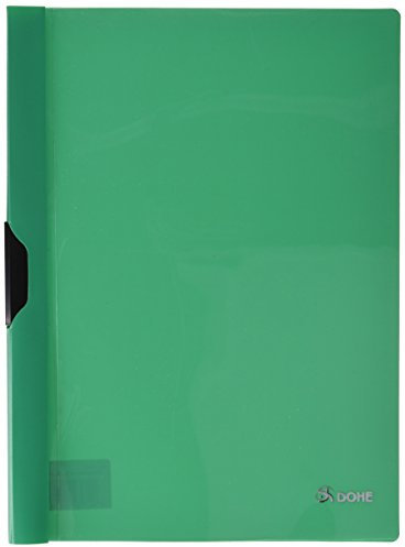 Dohe 90416 Klemmmappe mit Metallclip, A4, grün