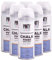Pintyplus Pintura en aerosol con acabado de tiza ecológica, a base de agua, secado rápido, cobertura superior, 400 ml, caja de 6, azul índigo