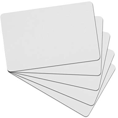 OBO HANDS 125khz Writable Rewritable White Plastic T5577 RFID Card Proximity Door Control Entry Access (100)