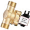 DC 24V 1/2 Valve magnétique électrique normalement fermée en laiton, Valve Solénoïde pour contrôle de l'eau,Électrovanne NC,Vanne Électromagnétique NC