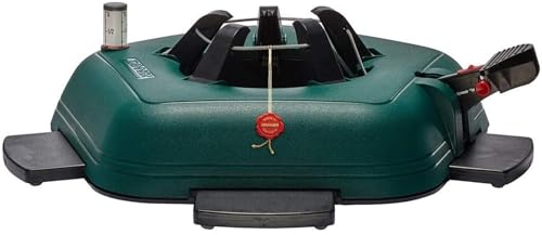 Krinner Genie L, Holiday Tree Stand Large Deluxe (mit Wasserstandsanzeige), Kunststoff, Grün, Gen 2