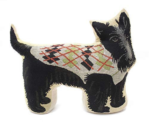 Peggy Wilkins Rory Terrier Dog Embroidered Door Stop