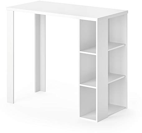 Vicco Bartisch Noel, Bartresen für Esszimmer, Weiß, 120 x 60 cm