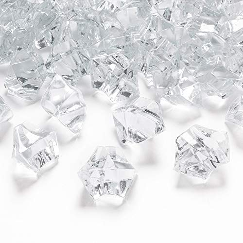 Kristalleis Klar, 25x21 mm, 50 Stück