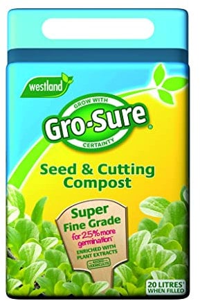 Gro-Sure Westland Seed & Cutting Compost Bale - 20L (