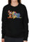 Disney Christmas Winnie The Pooh And Friends Xmas Lights Women's Sweatshirt