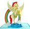 CUTPOPUP Pop-Up-Karte mit Einhorn-Motiv, Pop-Up-Geburtstagskarte, 3D-Grußkarten, Geburtstag, Glückwunschkarte