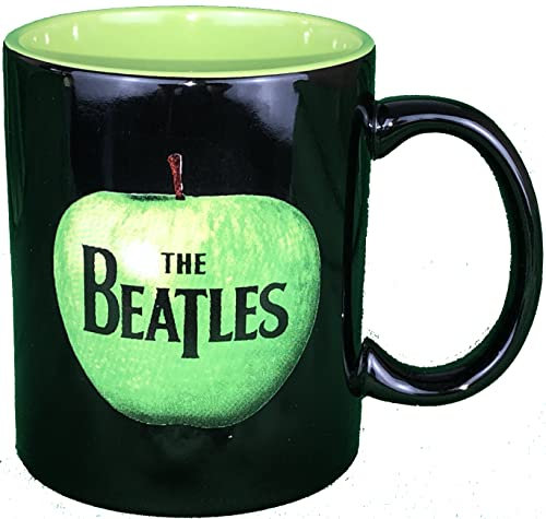 Beatles Tasse/Mug 'Apple', Schwarz