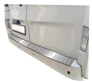OMAC Ladekantenschutz Stoßstangenschutz kompatibel mit Renault Master 2010-2024 Chrom Gebürstet