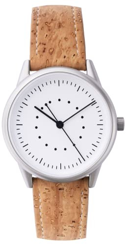 mudita Minimalistisch Automatikuhr für Herren und Damen - Analog Automatik Uhren mit Edelstahl Uhrengehäuse und Vegane Uhrenarmbänder