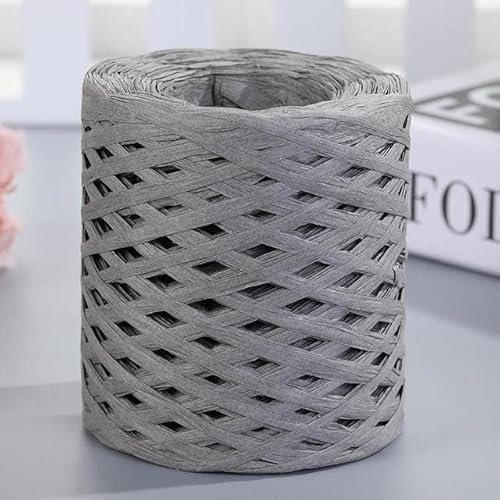 200m Hand-Knitted Yarn Environmentally Friendly DIY Gift Packaging Belt Rope Crocheting Hat Bags-20