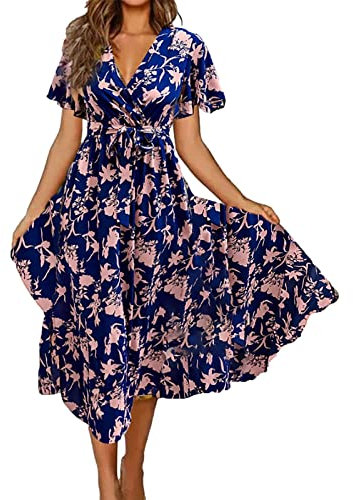 NNGOTD Fond de Robe Coton Femme Cocktail Mariage Robe Blanche Mini Robe Legere Fluide Ete Asymetrique à Volants D'été Réglable Bretelles Spaghetti Col en V Dentelle Robe de Chambre Polaire Femme