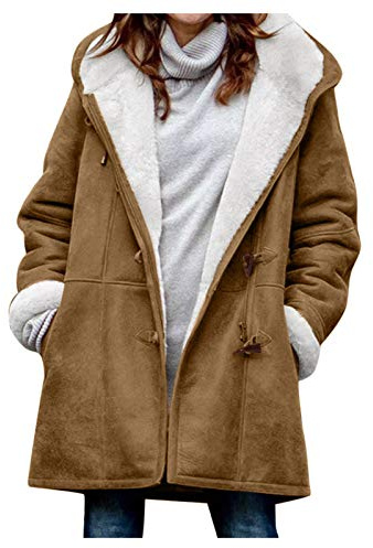 LAOSU Veste Polaire Femme Chaude, Manteau Hiver, Blousons, Parka Pas Cher, Long Gilet Rose, Veste Demi Saison, Manteau Vert, Doudoune Fine