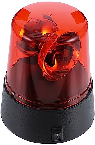 Toyvian Gyrophare Led À Piles Lumière D'Alarme Et De Décoration Led Clignotante Pour Jouet Enfant Atmosphère De Fête Petit Modèle 10.70 * 9.50 * 9.50Cm