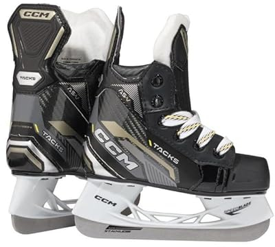 CCM Tacks AS-V Eishockey Schlittschuhe Youth, Breite: Regular (Größe: 9.0 / EU 27)