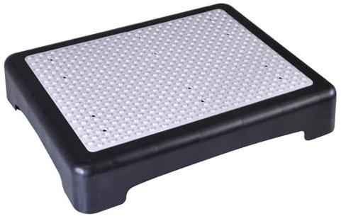 Marche pied d'extérieur Bm Médical MP-20-N - Hauteur 9 cm - antidérapant pour Personnes handicapées et Personnes âgées