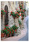 HKAHF AJWUQ Wandposter Blumen auf der ganzen Welt, Wandkunst, Gebäude, Druck, Ausstellung, Leinwand, Gemälde, Retro, Wohnzimmer, Dekorbild, 20 x 30 cm x 1, ohne Rahmen