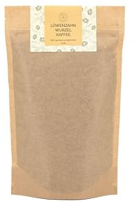 LÖWENZAHNWURZELKAFFEE 100% von LIEVIE. Koffeinfreie Kaffeealternative mit bittersüßen Geschmacksnoten von Karamell, Kakao sowie Sonnenblumenkerne. (500g)