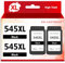 PG-545 XL 545XL Schwarz (2 Black) Druckerpatronen Ersatz für Canon 545 545XL PG-545XL für Canon TS3350 MX495 TS3450 TS3355 TR4550 TR4551 TS3351 TS3355 iP2850 MG2555S MG2450 MG2950 MG2455
