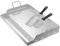 Froadp Edelstahl Grillplatte | 47x32x7cm Universal BBQ Plancha mit Ölrinne | BBQ Plancha für Gas- & Holzkohlegrill | Grillzubehör inkl. Spachtel & Griffen