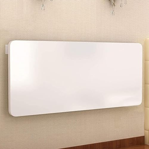 MSHGSKU Wandmontierter, klappbarer Wäschetisch, robuster, ausklappbarer ESS- und Küchentisch, lackiertes Holz, platzsparender Bartisch (L80 x B30 cm/L31 x B12 Zoll)