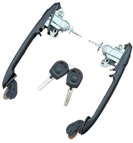 Auto Türgriff Für VW Für SHARAN 1995-2010 Vorne Links Rechts Türgriff Mit 2 Schlüssel OEM:6K0837205 6K0837206 Auto Außen Griffe