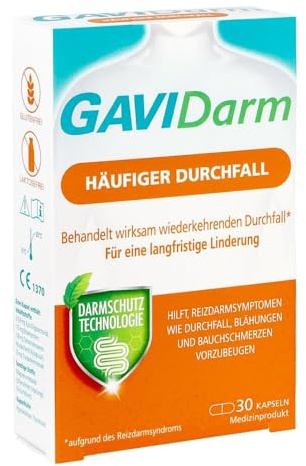 GAVIDarm Häufiger Durchfall 30 Kapseln, 30 St