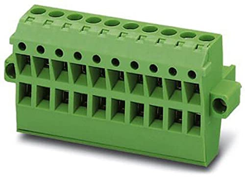 PHOENIX CONTACT TMSTBP 2,5/8-STF-5,08 Leiterplattenstecker, Nennquerschnitt 2,5 mm², Grün, Anzahl der Anschlüsse 16, Artikelfamilie TMSTBP 2,5/..-STF, Rastermaß 5,08 mm, 50 Stück
