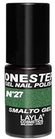 Layla Cosmetics One Step Gel Nagellack, lux grass, 1er pack (1 x 0.005 L)