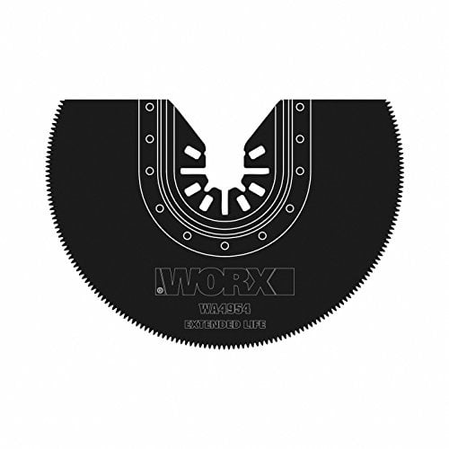 WORX wa4954 100 mm ausgefahren Zähne Holz Dekolleté Blade für WORX Sonicrafter/Werkzeug/Multitool