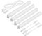 parlat LED Unterbau-Leuchten Rigel, je 31,3cm, je 445lm, weiß, 4er Set