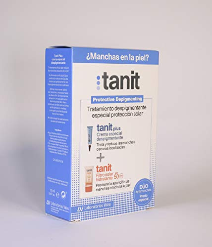 Laborarotios Viñas Tanit Pack Anti-Flecken-Creme 15 ml + Flecken-Flüssigkeit 50 ml, einzigartig