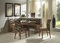 Beauty.Scouts Eckbankgruppe Flower Crush, Walnuss Dekor Eckbank Tisch 2 Stühle schwarz braun floral 4teilig Truheneckbank Küche Esszimmer Landhaus