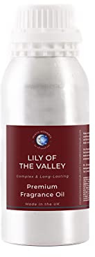Mystic Moments | Lily of the Valley Fragrance Oil | 1Kg | Lily of the Valley notes create a fresh white floral scent for candles, soaps, wax melts and diffusers.