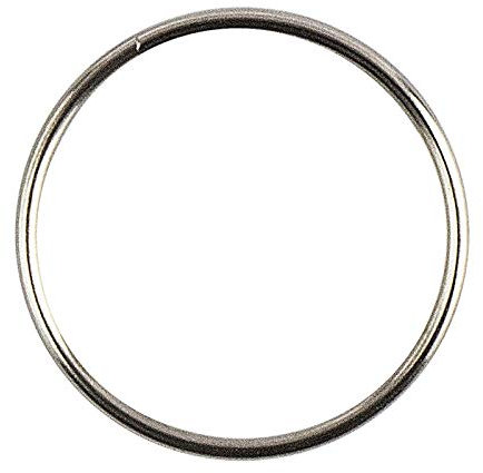 Ideen mit Herz Verbindungsringe, Ø 12mm, silberfarben, 300 Stück