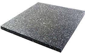 Matte Waschmaschinenmatte, Antivibrationsmatte 60 x 60 cm, schwarz, robuste Unterlegmatte Waschmaschine, Vibrationsmatte, extra-stark Conny Clever