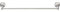 TrendLine Handtuchhalter Simple Round 60 cm Handtuchstange mit Befestigungskit