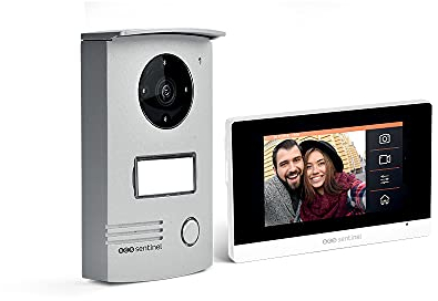SCS SENTINEL - VisioDoor 4.3+ - Interphone video filaire avec moniteur extra plat tactile 4,3