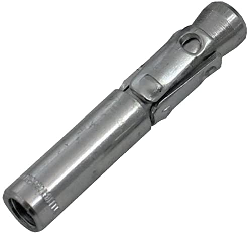 Lumonic Schwerlastanker M6 x 45 Edelstahl A4 I Zur Verwendung als Keilanker, Metalldübel, Bolzenanker, Blitzdübel I Für verschiedene Arten Durchsteckm