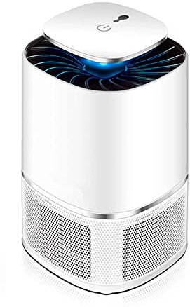 Cenocco Mites-Barrage Insecte USB Mouche-Prise Jardin extérieur-Lampe Anti-moustiques Blanc CC9096-WHT