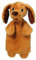 Handpuppe Tierhandpuppen Hund 28 cm, Zoo Farm Cartoon Tierfigur theatrepuppe Handspielpuppe, für Kinder Baby Jungen Mädchen